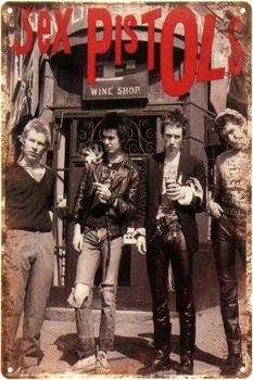 Металева табличка "Sex Pistols: Вуличний Стиль" (ms-104427)