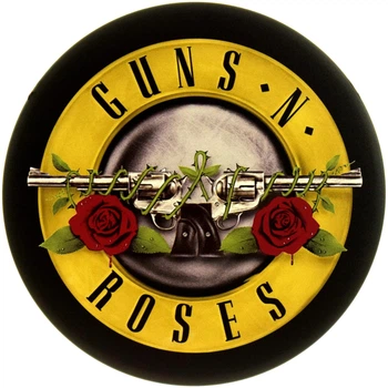 Металева табличка "Guns N’ Roses (Естрадна Сила)" (ms-104637)