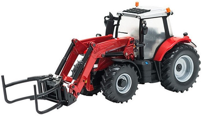 Traktor TOMY Britains Massey Ferguson z ładowaczem 6616 (0036881430827)