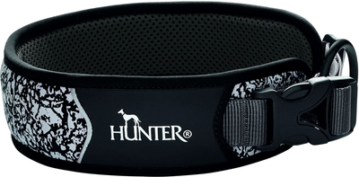 Нашийник для собак Hunter Divo Reflect XL 55-65 см Black/Grey (4016739689672)