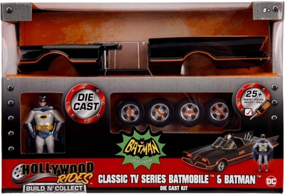 Металева модель автомобіля Simba Batmobile Batman Classic TV 1:24 (4006333064753)