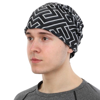 Повязка на шею Бафф MULTI NECK COVER SP-Sport MS-9290 Темно-Белий