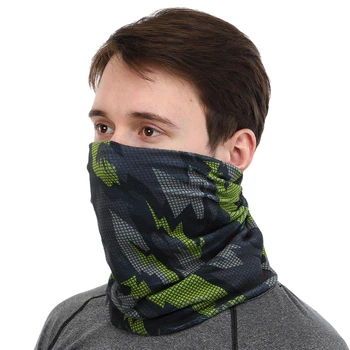 Повязка на шею Бафф MULTI NECK COVER SP-Sport MS-9290 Зелений,Серий ,Черный