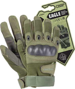 Перчатки тактические полнопалые REIS TACTICAL GLOVES RTC-EAGLE Olive XL