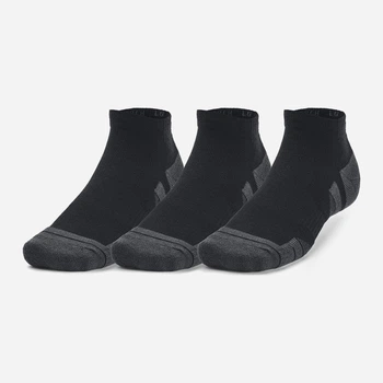 Набор мужских носков коротких Under Armour 1379504-001 MD 3 пары Черный (196883998111)
