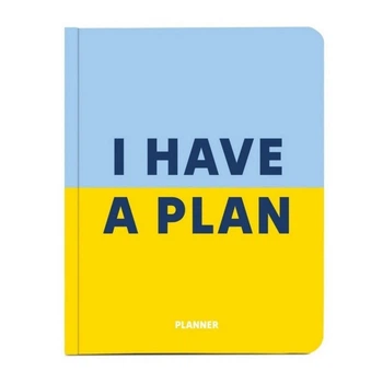 Планер Orner I have a plan, голубовато-желтый (orner-2051)