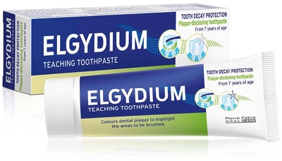 Dziecięca pasta do zębów Elgydium Tooth Decay Protection Teaching Toothpaste 50 ml (3577056024986)