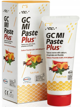 Крем для зубів GC Mi Paste Plus Tutti-Frutti 40 г (5900000001081)