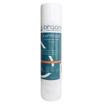 Полипропиленовый картридж Organic DM10PP10 (10", 10 мкм)