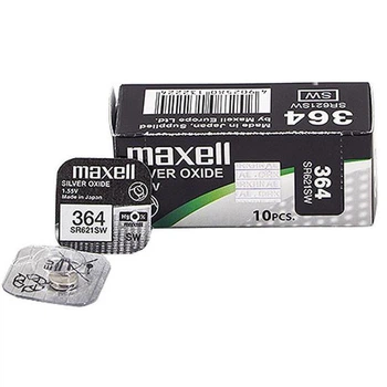 Батарейка Maxell AG1 SR621 (364) 1шт (44586)