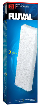 Filtr wewnętrzny akwariowy Fluval Foam Pad U3 2 szt. (0015561104876)