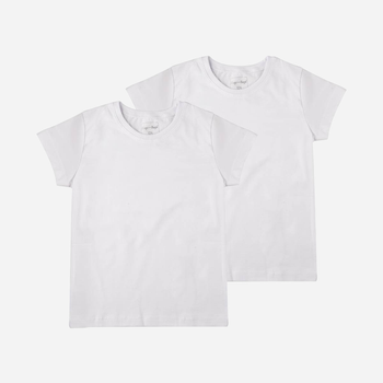 Zestaw dziecięcych koszulek 2szt dla dziewczynki Tup Tup B203DZ-1000 92 cm Biały (5901845285759)