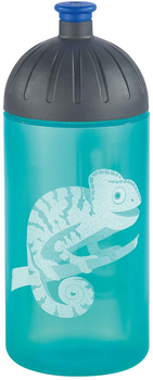 Butelka na wodę Step by Step Tropicak Chameleon 700 ml Grey/Blue (4047443461193)