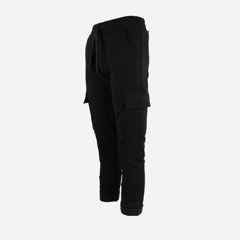 Дитячі спортивні штани для дівчинки Tup Tup PIK4020-1010 110 см Чорні (5901845262194)