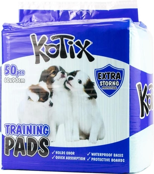 Пелюшки для собак Kotix Premium 60 x 90 см 50 шт (4820266661366)