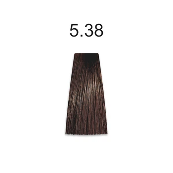 Краска для волос MIRELLA PROFESSIONAL 5.38 світлий шатен золотисто-коричневий