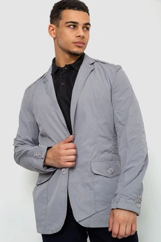 Піджак AGER 4XL-5XL Сірий 244R104