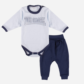Дитячий комплект (боді + штанішки) для новонароджених для хлопчика Tup Tup T21B240-3110 68 см Блакитний/Синій (5901845286671)