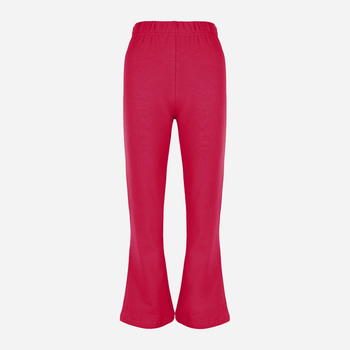 Spodnie dresowe dziecięce dla dziewczynki Tup Tup PIK3500-2200 128 cm Amarant (5907744020262)