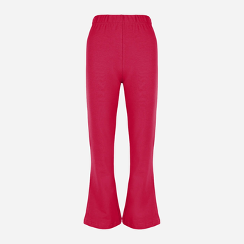 Spodnie dresowe dziecięce dla dziewczynki Tup Tup PIK3500-2200 134 cm Amarant (5907744020279)
