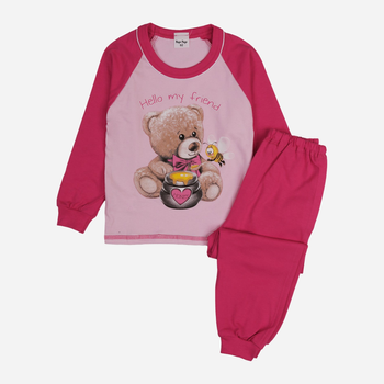 Piżama dziecięca dla dziewczynki Tup Tup 101301DZ-2200 122 cm Różowa (5907744489748)