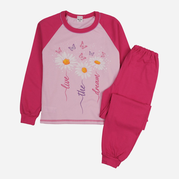 Дитяча піжама для дівчинки Tup Tup 101312DZ-2200 128 см Рожева (5907744490355)