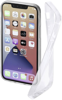 Etui plecki Hama Crystal Clear do Apple iPhone 13 Mini Transparent (4047443473769)
