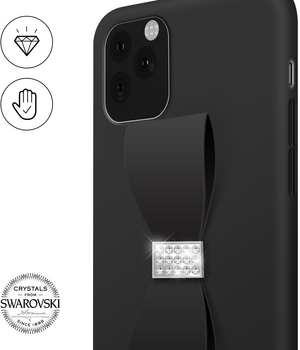 Панель White Diamonds Bow для Apple iPhone 11 Pro Black (4260557045060)