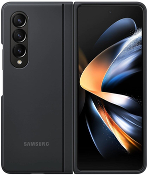 Etui plecki Samsung Slim Standing Cover do Galaxy Z Fold 4 Black (8806094622515)