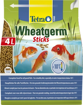 Karma dla ryb stawowych Tetra Pond Wheatgerm Sticks w pałeczkach 4 l (4004218169968)