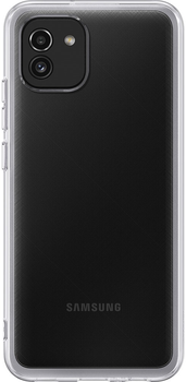 Etui plecki Samsung Soft Clear Cover do Galaxy A03 Transparent (8806092933941)