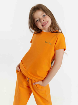 Дитяча футболка для дівчинки Tup Tup 101500-4610 110 см Оранжева (5907744500474)