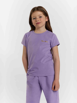 Koszulka dziecięca dla dziewczynki Tup Tup 101500-2510 122 cm Fioletowa (5907744500795)