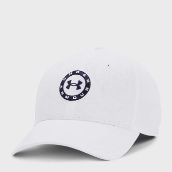 Кепка мужская Under Armour Jordan Spieth Tour Adj Hat 1361544-103 One Size Белая (196040918686)