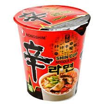 Корейський Шін Рамен у склянці, TM Nongshim, 68 г