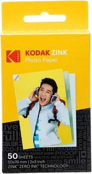 Фотопапір / Фотоплівка KODAK Printomatic ZINK Paper для миттєвої друку 2x3 дюйма 50 аркушів