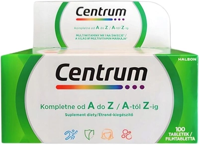 Suplement diety Centrum Od A do Z 100 tabletek (5054563161413)