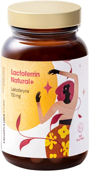 Дієтична добавка HealthLabs Lactoferrin Natural Plus лактоферин 150 mg 30 капсул (5904708716933)
