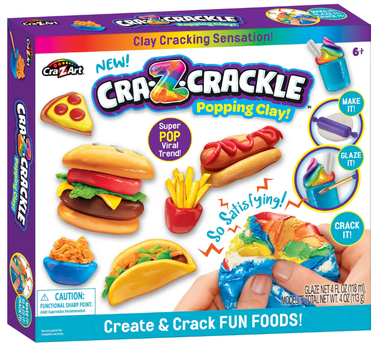 Маса пластична для ліплення Cra-z-Art Crackle Приготування їжі (0884920250925) 