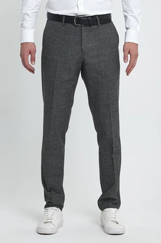 Брюки slim fit Trend Collection 003 серый (COL. 3) 30