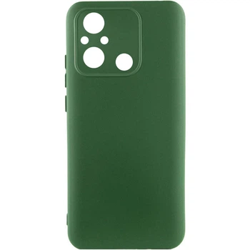 Чехол Накладка Premium Silicone Cover CaseIT Full Camera (AAA) для Xiaomi Redmi 12C Зелений / Cyprus Green
