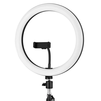 Кільцева світлодіодна LED лампа Arc Ring 8' + tripod 2.1m Black