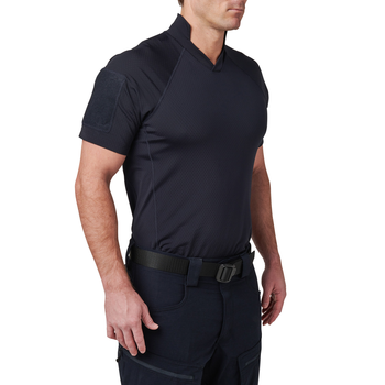 Футболка тактична потовідвідна 5.11 Tactical V.XI Sigurd S/S Shirt Dark Navy L (41288-724)