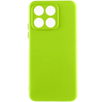 Чохол Silicone Cover Lakshmi Full Camera (A) для Huawei Honor X8a Салатовий / Neon Green