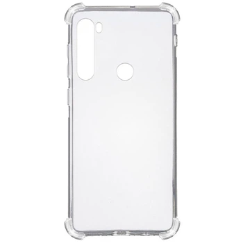 TPU чохол GETMAN Ease logo посилені кути для Xiaomi Redmi Note 8 Прозрачный / Transparent