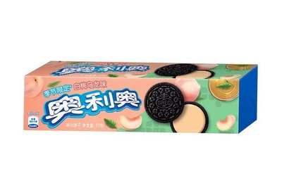 Печенье сэндвич Oreo Peach Oolong Персик и чай Улун 97г