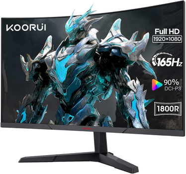 Монитор 24" KOORUI 24E6C Full HD VA 165 Гц