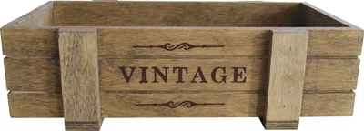 Ящик флористичний ДРЕВОДЕЛЯ "Vintage" 9х30х17см Горіх (050103)