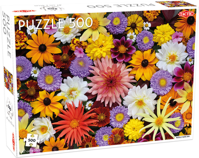 Puzzle Tactic Garden Flowers 500 elementów (6416739567471)
