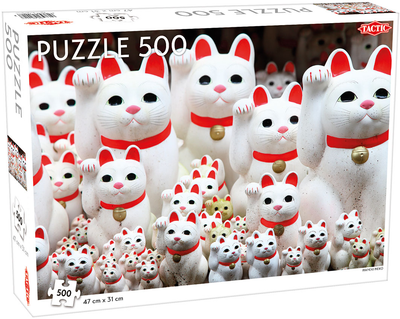 Puzzle Tactic Maneki Neko 500 elementów (6416739582948)